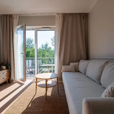 Lniany 36 - Balkon Z Widokiem, Winda, Bezplatny Podziemny Parking 아파트